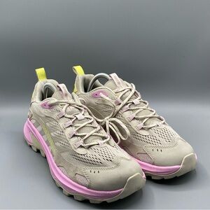 Merrell Womens Moab Speed 2 Shoes, Fondant/Silver​